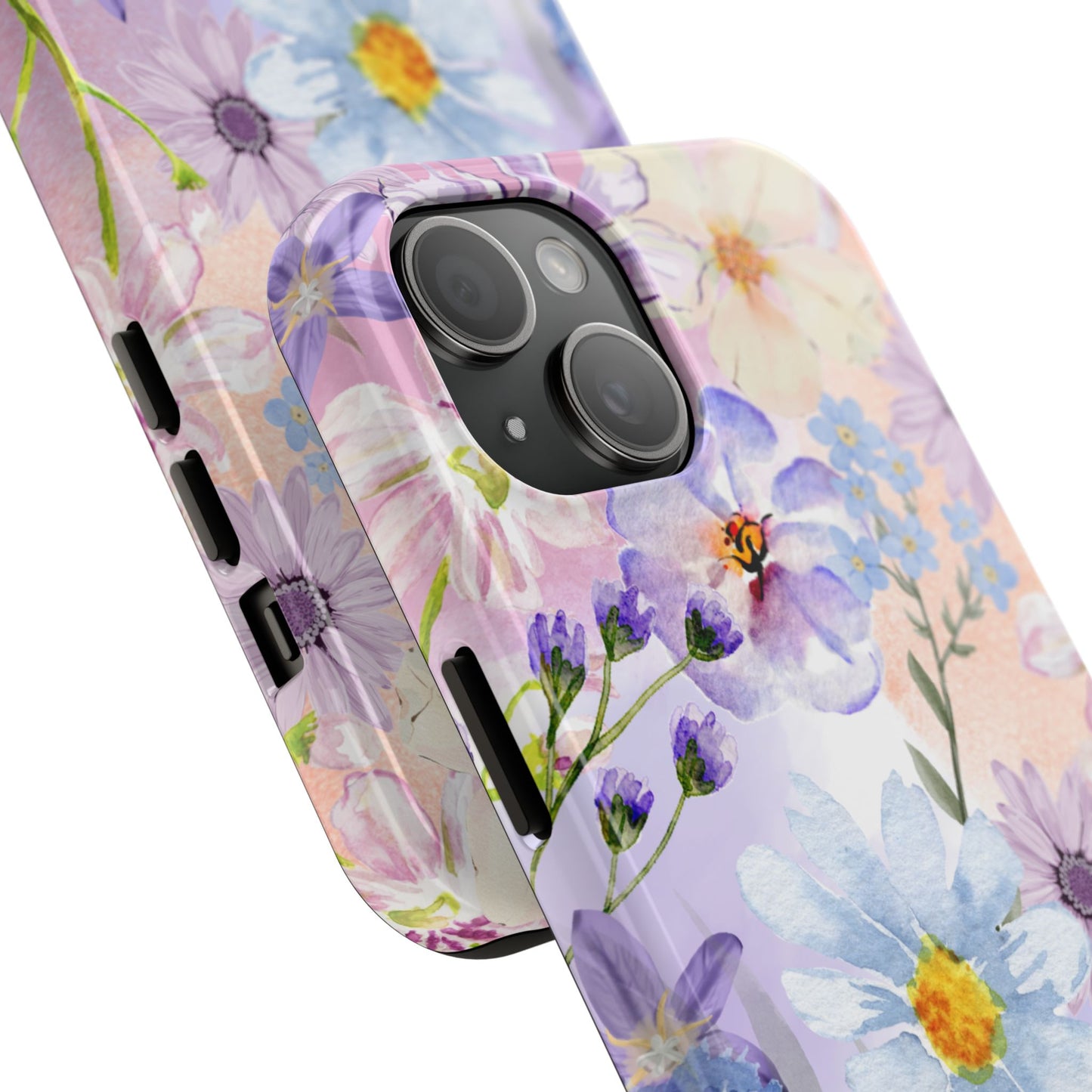 Floral Tough Phone Cases for Nature Lovers, Durable Phone Cover, Trendy Phone Accessory, Gift for Her, Spring Aesthetic Case, [...]