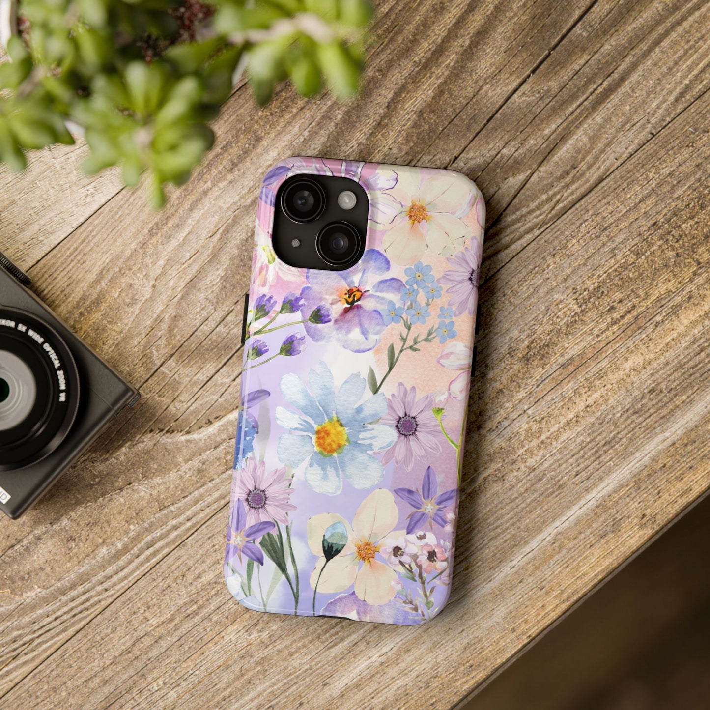 Floral Tough Phone Cases for Nature Lovers, Durable Phone Cover, Trendy Phone Accessory, Gift for Her, Spring Aesthetic Case, [...]