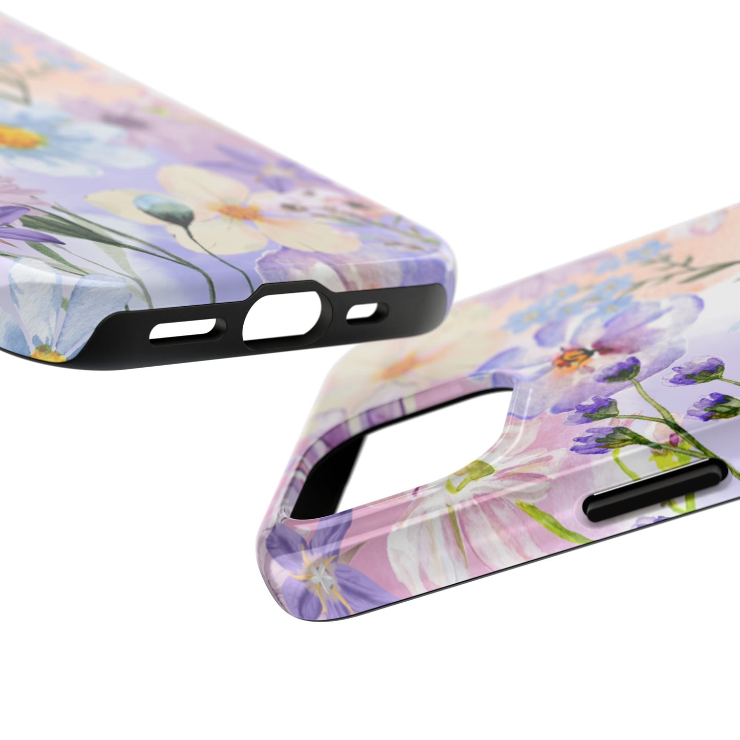 Floral Tough Phone Cases for Nature Lovers, Durable Phone Cover, Trendy Phone Accessory, Gift for Her, Spring Aesthetic Case, [...]